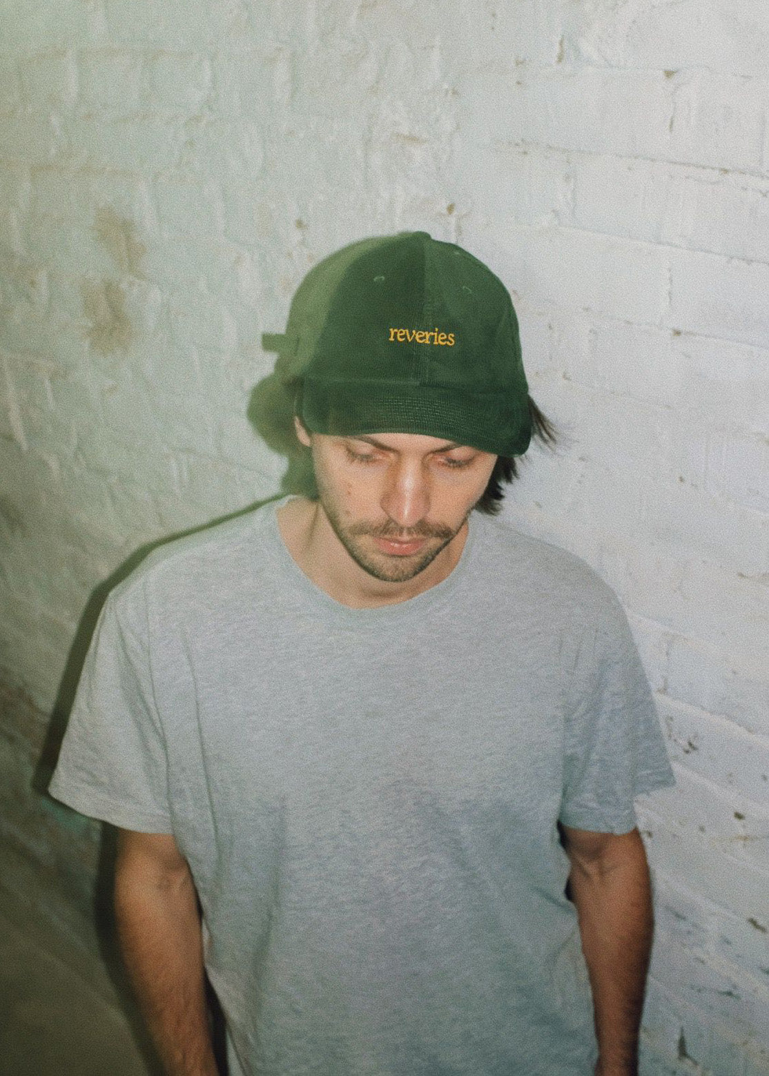 Reveries Cap — Cord Dark Olive